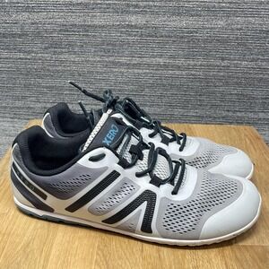 Xero Shoes HFS Running Shoes Men Size 11 Gray White Minimalist Barefoot Sneakers